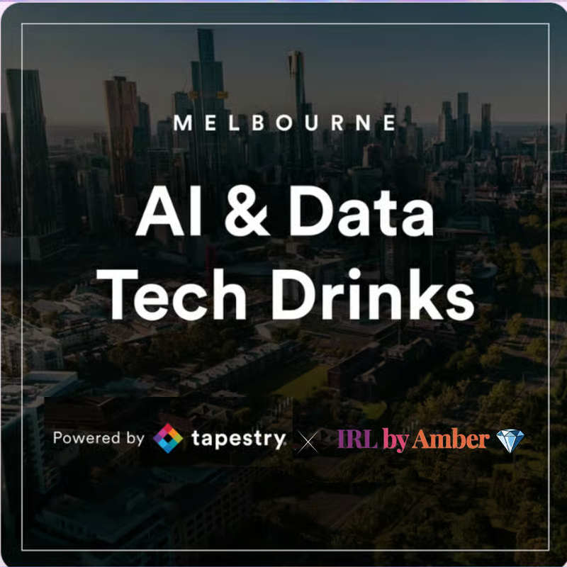 AI & Data Tech Drinks event cover
